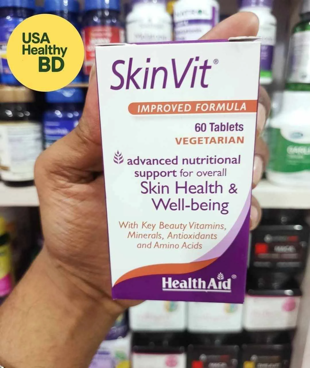 Health Aid Skinvit 60 pcs Tablets