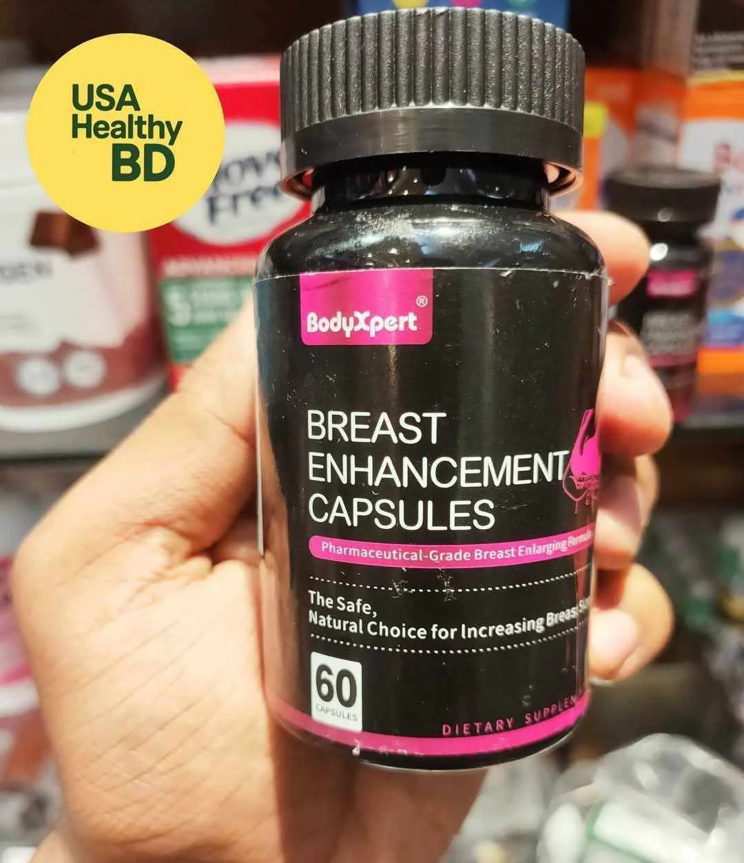 Body xpert Breast Enhancemrnt 60 pcs capsule