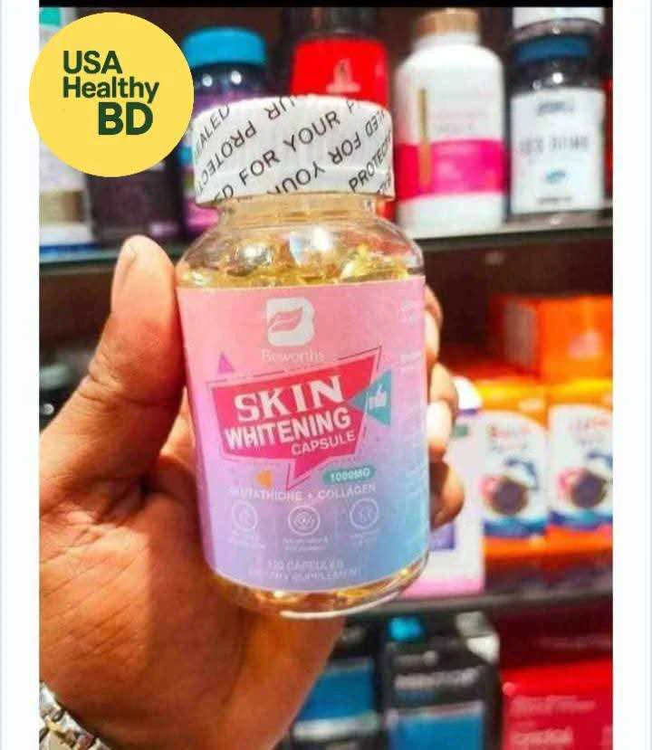 Beworths Glutathione & Collagen Skin Whitening 120 Capsules