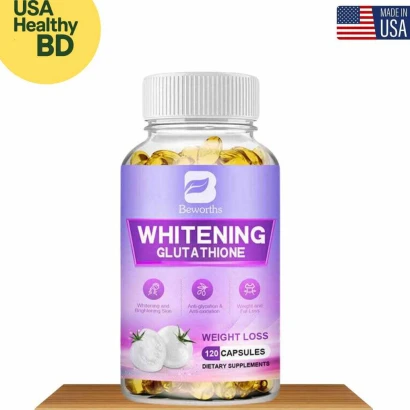 Beworths Glutathione & Collagen Skin Whitening & weight loss 120